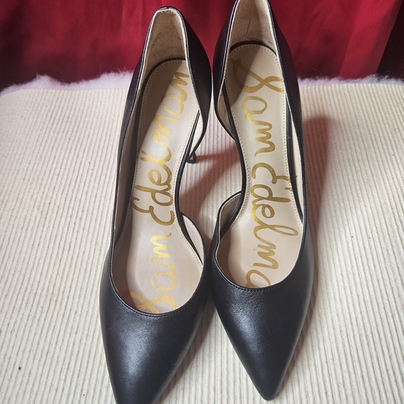 Sam Edelman Women's Hensen Pointed Toe Black Heels Size 9M - Picture 3 of 6